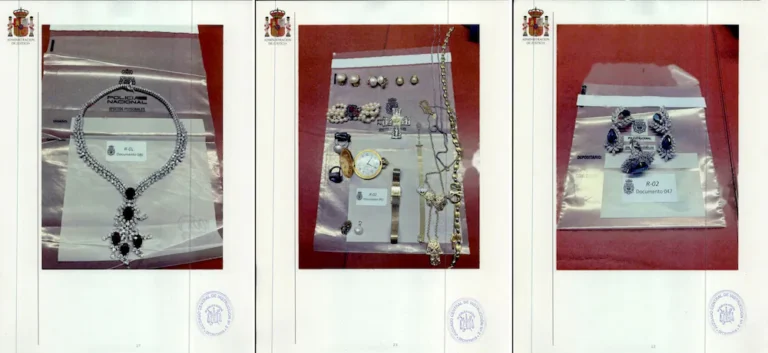 La UDEF evalúa joyas halladas en la oficina de Zapatero en el marco del ‘caso Plus Ultra