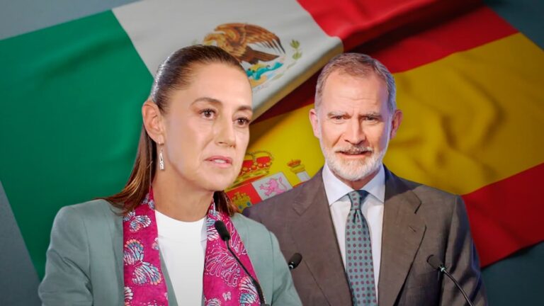Sheinbaum destaca un cambio en la postura de Felipe VI antes de su reunión en México