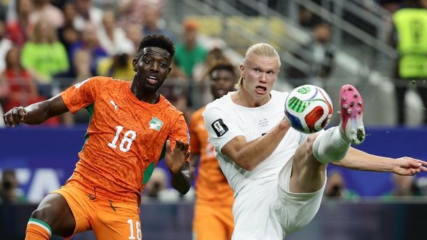 Haaland clasifica a Noruega y deja fuera a Costa de Marfil Haaland clasifica a Noruega y deja fuera a Costa de Marfil