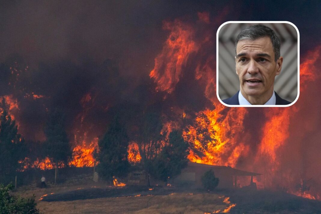 Los incendios reavivan la polémica sobre la gestión del Gobierno de Sánchez Los incendios reavivan la polémica sobre la gestión del Gobierno de Sánchez