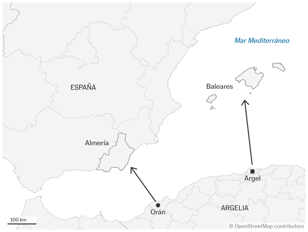 La ruta argelina hacia España se consolida como uno de los principales focos de migración irregular en 2026 La ruta argelina hacia España se consolida como uno de los principales focos de migración irregular en 2026