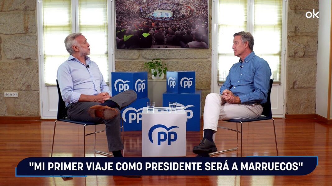 Feijóo: Marruecos será mi primer destino oficial si llego al Gobierno de España Feijóo: Marruecos será mi primer destino oficial si llego al Gobierno de España