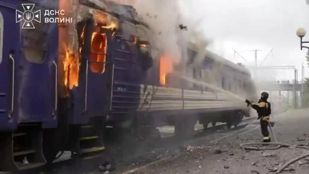 Rusia niega haber atacado un tren cerca de Polonia y asegura que sus objetivos son militares Rusia niega haber atacado un tren cerca de Polonia y asegura que sus objetivos son militares